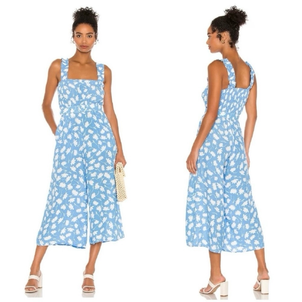 FAITHFULL THE BRAND Dolores Jumpsuit, Leyla Floral Print, XS - Picture 5 of 13